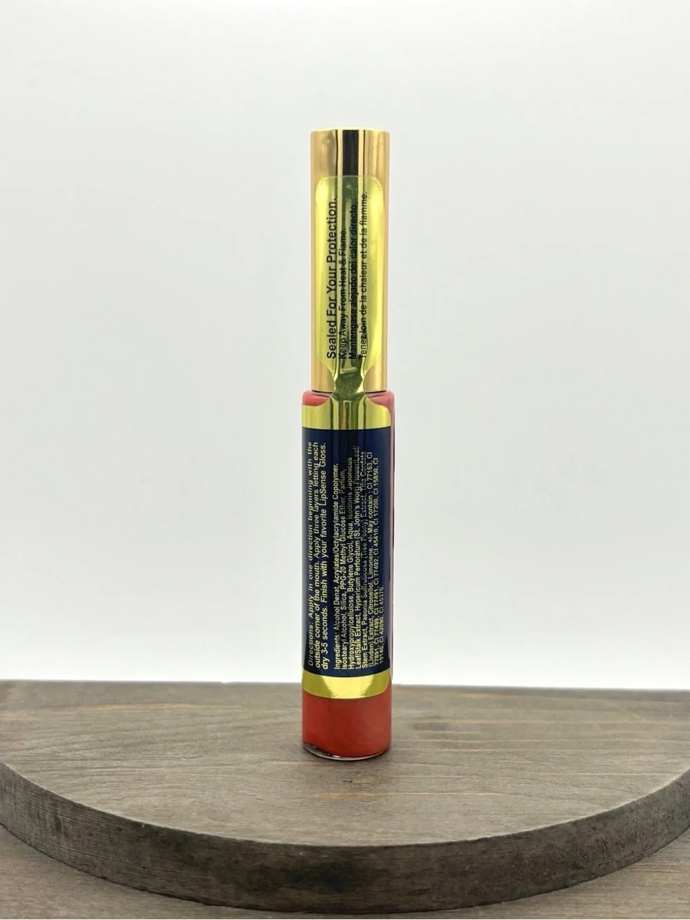 Lipsense Honey Rose NEW Sheer Warm Pink Gold Frost Long Lasting Liquid Lipstick